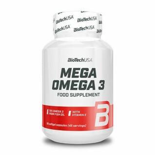 Vitamintöpfe Biotech USA mega omega 3 - 90 Gélul (x12)