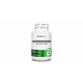 Set mit 12 Vitamingläsern Biotech USA ashwagandha - 60 Gélul