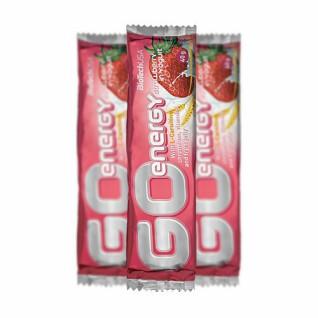 32er Pack Snack-Kartons Biotech USAgo energy bar - Yaourt à la fraise