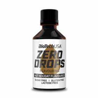Snacktuben Biotech USA zero drops - Nougat aux noix - 50ml