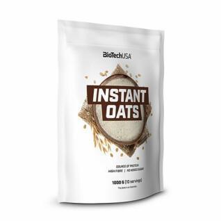 Instant Hafer Snacks Bags Biotech USA - Noisette - 1kg (x10)