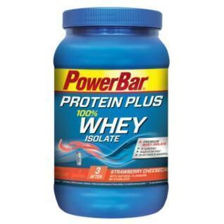 Pulver PowerBar ProteinPlus 100 % Whey Isolate - Srawberry Cheesecake (570gr)