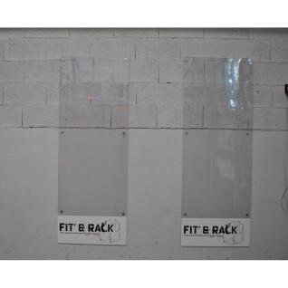 Wandschutz aus Plexiglas Fit & Rack HSPU