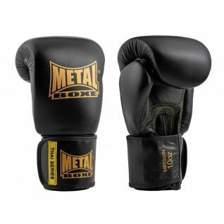 Leder-Boxhandschuhe Metal Boxe thai series