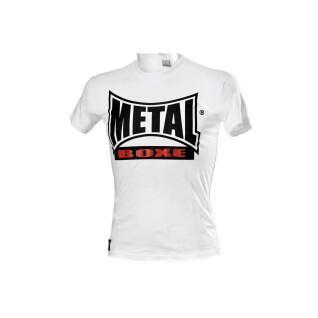 T-Shirt mit kurzen Ärmeln Metal Boxe new visual