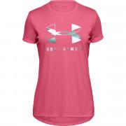 Mädchen-T-Shirt Under Armour à manches courtes Tech Big Logo