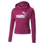 Sweatshirt Crop Top Mädchen Puma Essentiel Logo