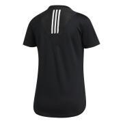 Frauen-T-Shirt adidas Training 3-StripesHeat Ready