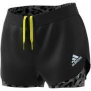 Damen-Shorts adidas Fast Two-in-One Primeblue Graphic