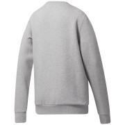 Damen-Fleece-Sweatshirt Reebok Crewneck Identity Logo