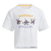 Mädchen-T-Shirt adidas Cotton