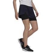Damen-Shorts adidas Primeblue Designed To Move 2-In-1 Sport