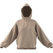 Sweatshirt Frau adidas Essentials Golden Logo Sherpa