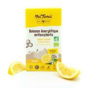 Packung mit 8 Beuteln Bio-Energiedrink mit Antioxidantien Zitrone Meltonic 35 g